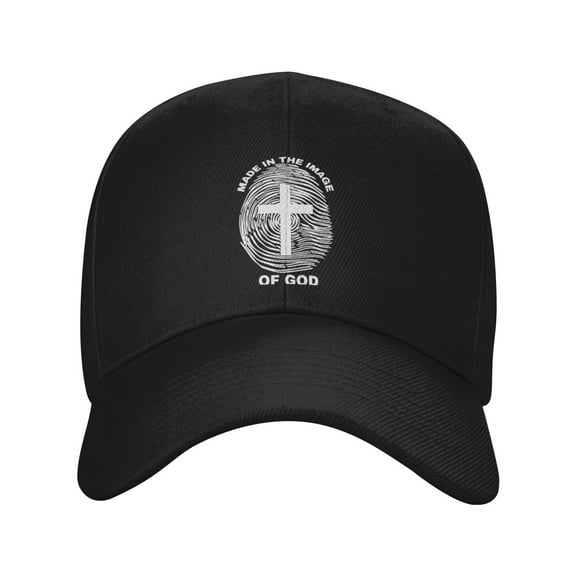 Made In The Image Of God Sandwich Cap Unisex Adjustable Adult Baseball Caps Casquette Hats Flat Cap