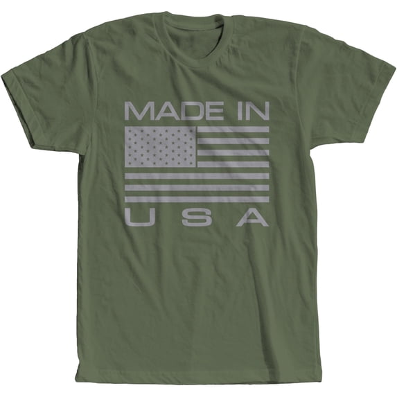 Made In USA Flag Patriotic American July 4th T-Shirt