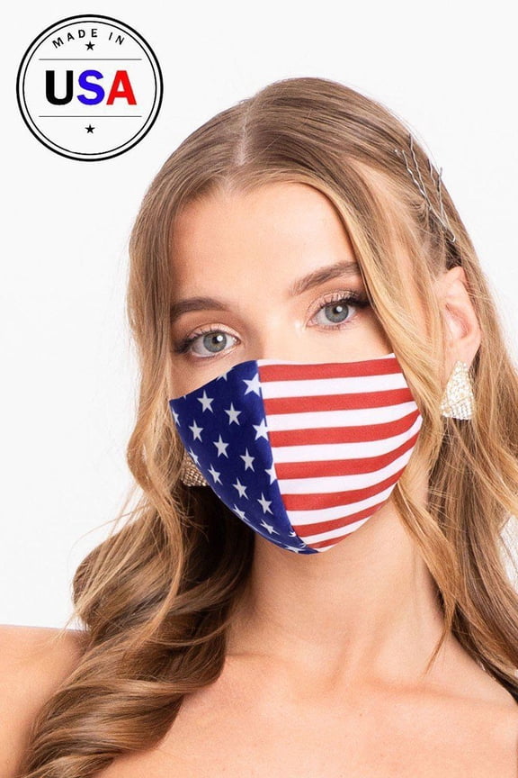 Made In Usa / Fashionable 3d Reusable Face Mask USA