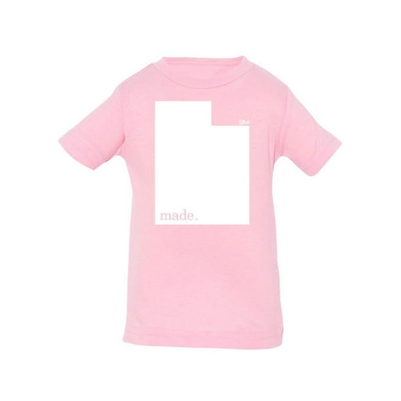 Made In Utah T-Shirt Infant -Smartprints Designs,  18 Months