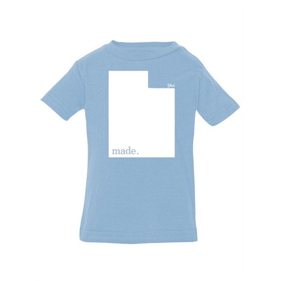Made In Utah T-Shirt Infant -Smartprints Designs,  6 Months