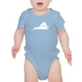 thumbnail image 1 of Made In Virginia Bodysuit Infant -Smartprints Designs,  12 Months, 1 of 4