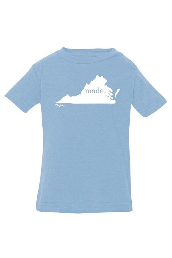 Made In Virginia T-Shirt Infant -Smartprints Designs, 6 Months