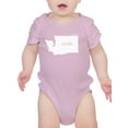 thumbnail image 1 of Made In Washington Bodysuit Infant -Smartprints Designs,  18 Months, 1 of 4