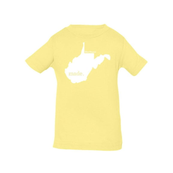 Made In West Virginia T-Shirt Infant -Smartprints Designs, 24 Months