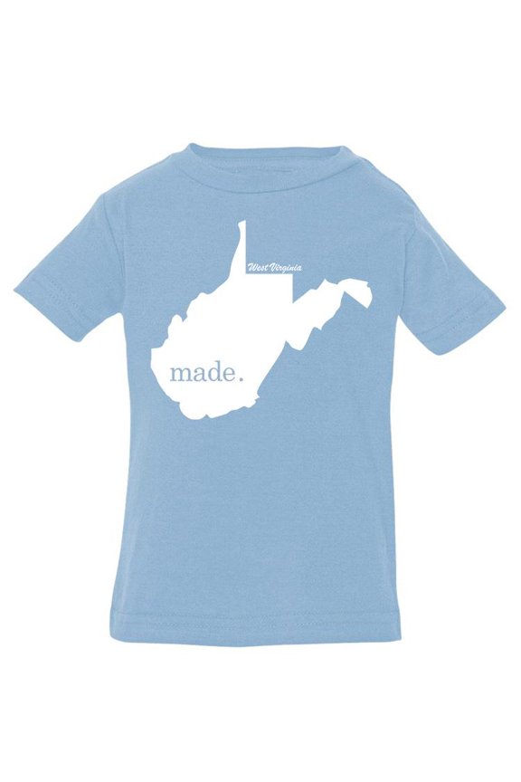 Made In West Virginia T-Shirt Infant -Smartprints Designs, 24 Months