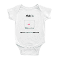 thumbnail image 1 of Made In Wyoming United States of America Baby Clothing Bodysuit 12-18 Months, 1 of 5