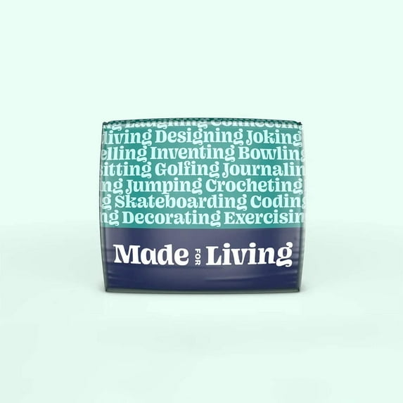 Made For Living, Size XL (48-62"), Incontinence Underwear for Women & Men, Ultimate Absorbency Overnight Adult Pull Ups, Disposable Diapers, Dual Absorbent Core, 20 Count, X-Large