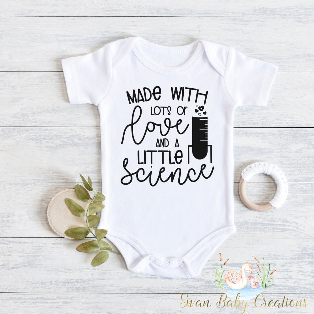 IVF Mom Make-up-Tasche – Geschenk Für Kinderwunsch-Kämpferin, Mit Spruch „Make A Miracle With Love & Science“