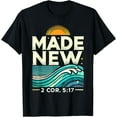 thumbnail image 1 of Made New Baptism Shirt Christian Shirts For Baptized T-Shirt Baptism Designs By ShirtZilla, 1 of 5