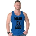 thumbnail image 1 of Made Religious Christ Faith Christian Plus Size Graphic Tank Top Brisco Brands 2X, 1 of 5