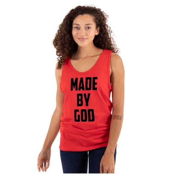 Made Religious Christ Faith Christian Tank Top T Shirts Men Women Brisco Brands S