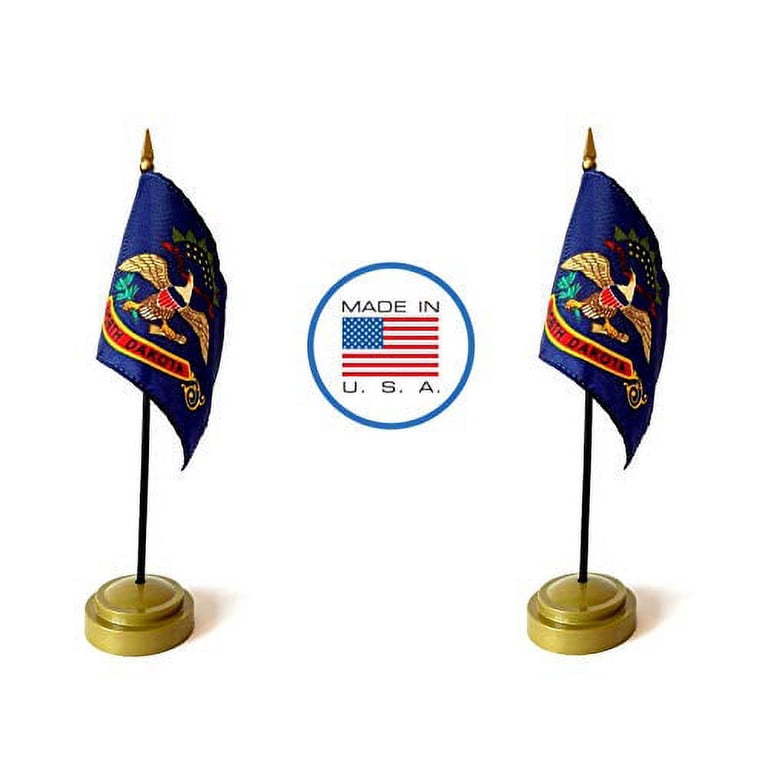 Mexico Stick Flag 4x6 | Mini Mexican Desk Flag Made in USA - of America