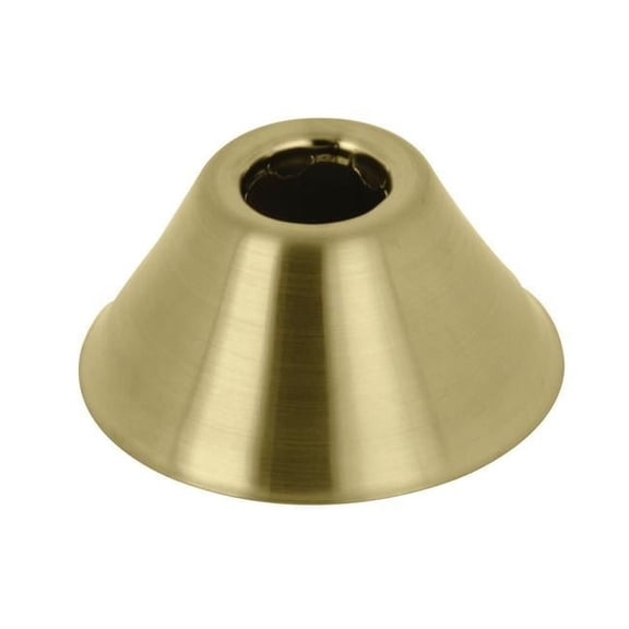 Made To Match 0.68 in. OD Compression Bell Flange, Brushed Brass