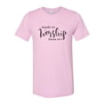 thumbnail image 1 of "Made To Worship Shirt, Christian Tees, Christian Apparel, Religious Clothing, Jesus Shirt, Christian Shirts, Sublimation, Worship Shirt, Lilac, MEDIUM", 1 of 1