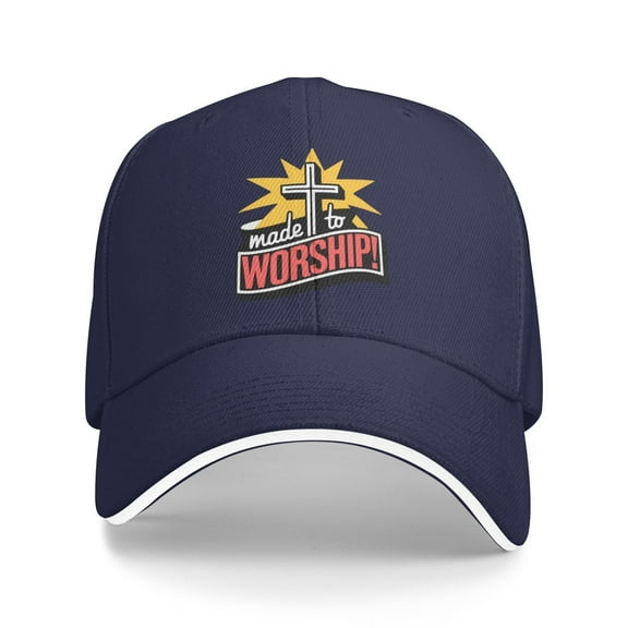 Made To Worship! Unisex Adult Baseball Caps Adjustable Casquette Dad Hat Sandwich Cap Outdoors Headwear