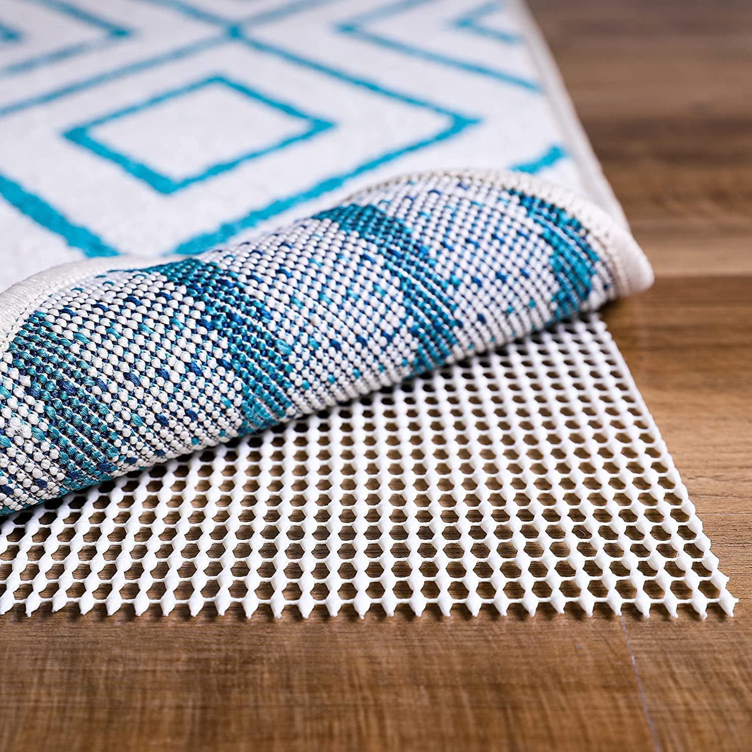  Made in U.S.A. Ultra Low Profile Non Slip Rug Pad Gripper Anti