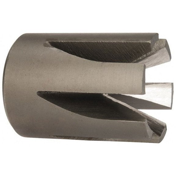 Made in USA 90 Included Angle, 3/4-16" Hole Thread, Chamfer Edge, HSS, Outer Tube Edge Finishing Cutter 1-1/2" Cutter Head Outside Diam, 1" Max Workpiece, 1-3/4" Long, 1/4" Threaded Hole Diam