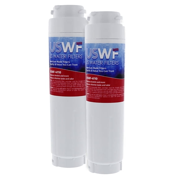Made in the USA, 9000 077104 Refrigerator Water Filter 2-pk | Replacement for Bosch 644845, REPLFLTR10, UltraClarity, 644845, 9000194412, 740570, 9000077095, 9000193914, USWF Fridge Filter