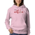 thumbnail image 1 of Made With Love W Daisy  Hoodie Women -Image by Shutterstock, Female Large, 1 of 4