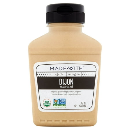 Made With Mustard Dijon Org,9 Oz (Pack Of 6)