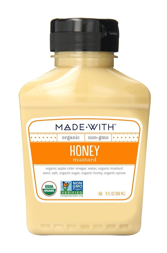 Made With Mustard Honey Organic 9 oz (Pack Of 12)