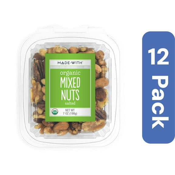 Made With Nut Organic Mixed Salt Tub 7 oz (Pack of 12)
