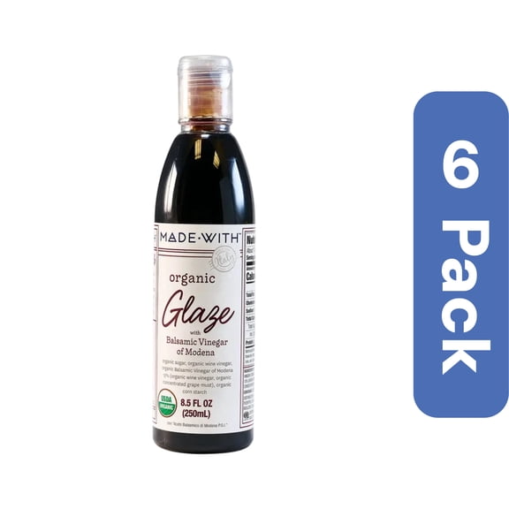 Made With Organic Balsamic Vinegar Glaze 8.5 oz (Pack Of 6)