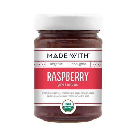 Made With Organic Preserves, Raspberry, 11 Oz