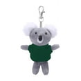 thumbnail image 1 of Made by Alien Personalized Koala Plush Keychain Stuffed Animal- 5 Inch decorative Clip for kids Bag, Purse, Backpack, Handbag (Forest Green Shirt), 1 of 1