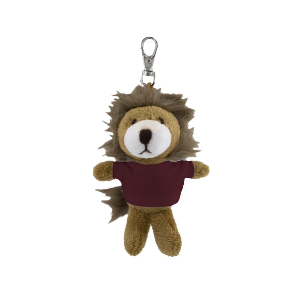 Made by Alien Personalized Lion plush toy Keychain Quick Release Detachable Key Rings