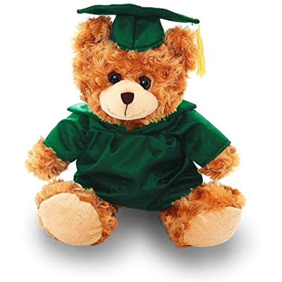 Made by Alien’s  Personalized Graduation Teddy Bear Gift, 12 Inch Stuffed Brown Bear Class of 2022.