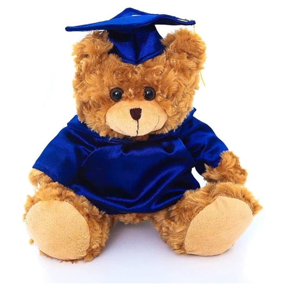 Made by Alien’s Personalized Graduation Teddy Bear Gift, 12 Inch Stuffed Brown Bear Class of 2022.