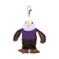 thumbnail image 1 of Made by Aliens Keychain Stuffed Bird Eagle, Clip for Keys, Purse & Bags, Purple, 1 of 1