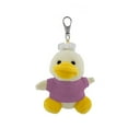thumbnail image 1 of Made by Aliens Keychain Stuffed Duck, Clip for Kids Keys, Purse & Bags,, 1 of 1