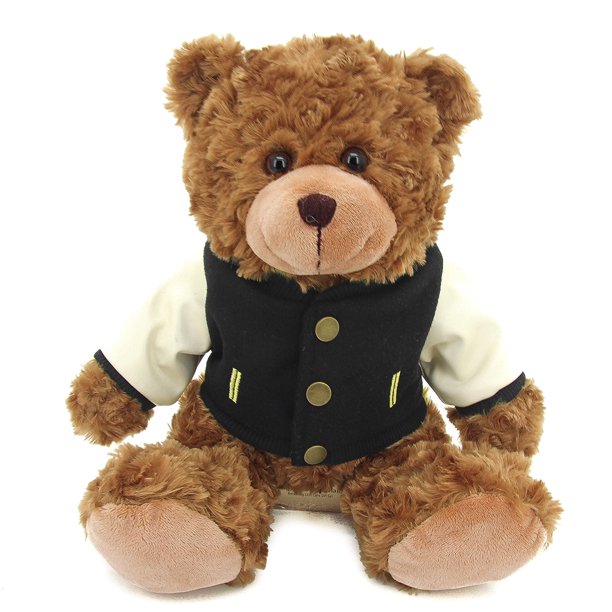 Teddy Bear Varsity Jacket Made By Aliens Stuffed Animal Classic