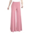 thumbnail image 1 of Made by Johnny Women's Chic Palazzo Lounge Pants XXXXXL PINK, 1 of 6