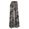 thumbnail image 1 of Made by Johnny Women's Chic Tie Dye Palazzo Pants M BROWN, 1 of 6