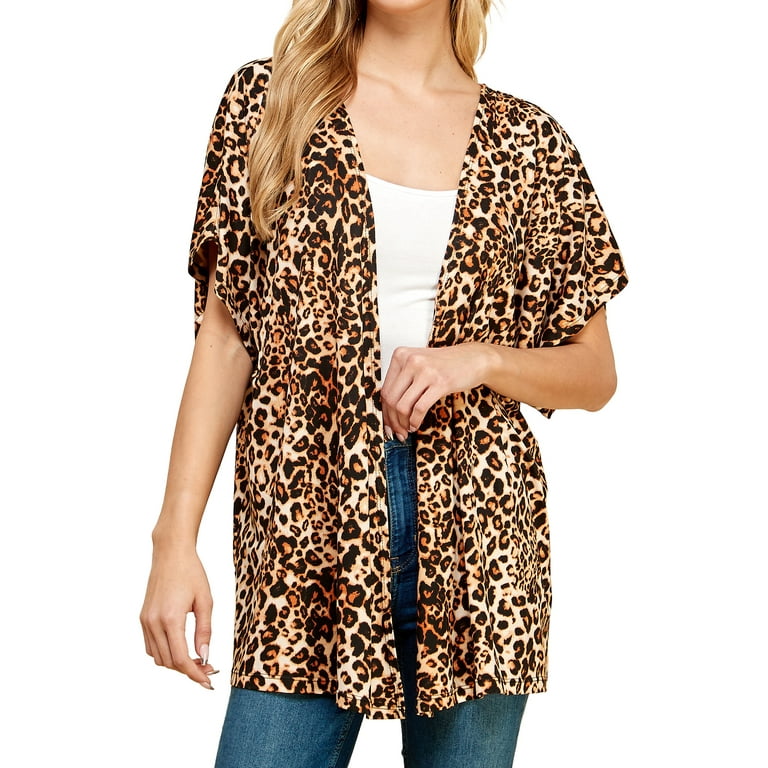 Leopard Dolman Kimono Leopard Dolman Kimono