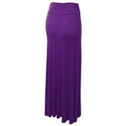 Made by Johnny Womens Lightweight Floor Length Maxi Skirt L BARNEY
