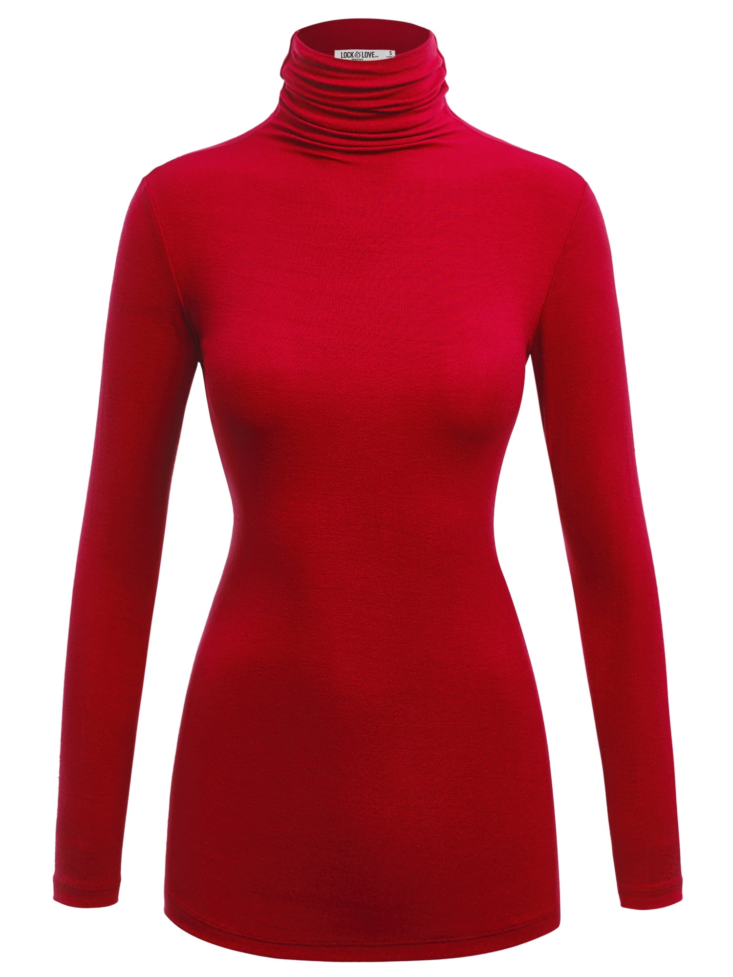 Made by Johnny Women's Slim Fit Lightweight Long Sleeve Teal