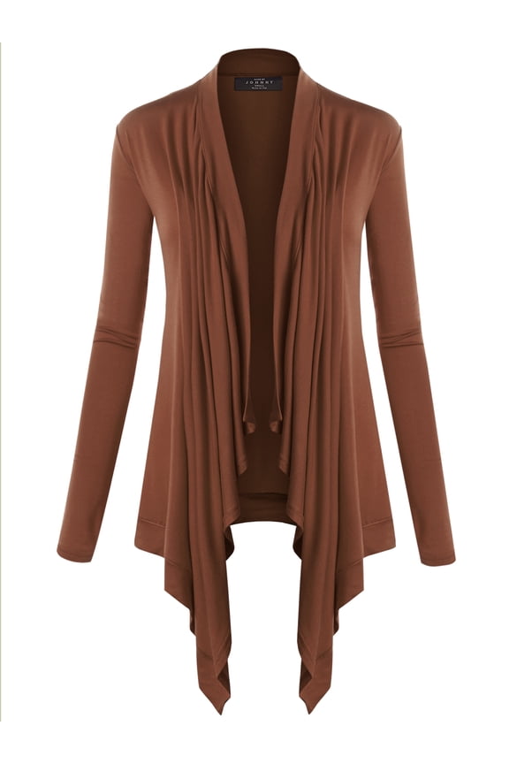 Women's Off-Duty Open Front Cardigan XXL RUST