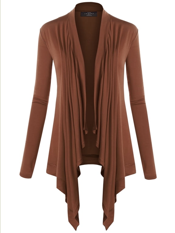 Women's Off-Duty Open Front Cardigan XXL RUST