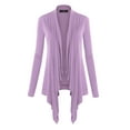thumbnail image 1 of Made by Johnny Women's Off-Duty Open Front Cardigan XXXL LILAC, 1 of 6