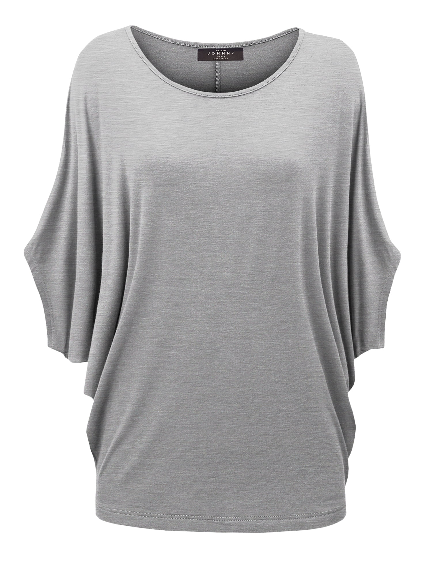 Lock And Love Women's Batwing Dolman Top - Flowy Long Sleeve Blouse, Plus Size S-3XL - View #7