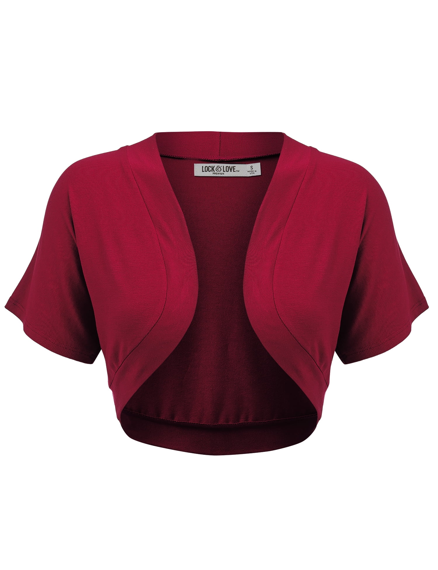 MAISON SPECIAL　Random Charring Bolero Made-by-Johnny-Women-s-Short-