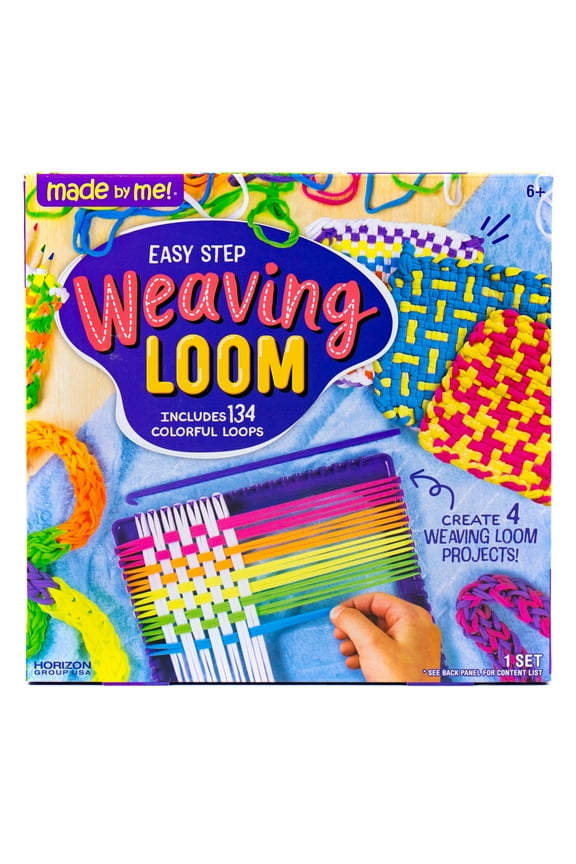 ! Easy Step Multi-color Weaving Loom, Boys and Girls, Child, Ages 5+