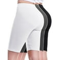 thumbnail image 1 of Made by Olivia Women's 3-Pack Basic Solid Active Yoga Biker Shorts, 1 of 5