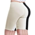 thumbnail image 1 of Made by Olivia Women's 3-Pack Basic Solid Active Yoga Biker Shorts, 1 of 5