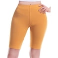 thumbnail image 1 of Made by Olivia Women's Basic Solid Active Yoga Biker Shorts, 1 of 5